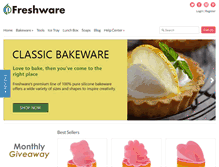 Tablet Screenshot of freshware.com